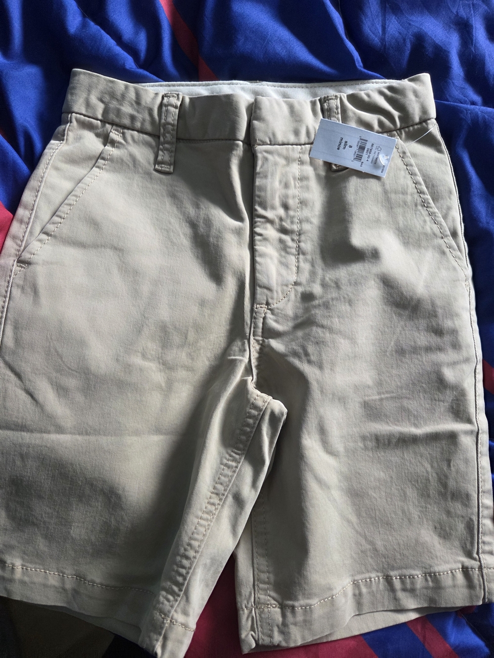 GAP Kids Beige Stretch Chino Shorts